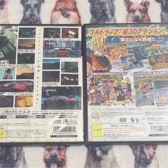 PS2ソフト リッジレーサーファイブ ドラゴンボールZスパーキング！の画像
