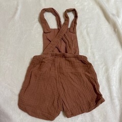 H&M くすみカラー　サロペット　ロンパース　の画像