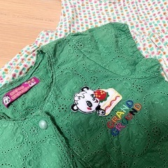 grand ground グラグラ　ワンピースセット130cmの画像
