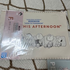 スヌーピー   一番くじ　ポスター　3枚セットの画像