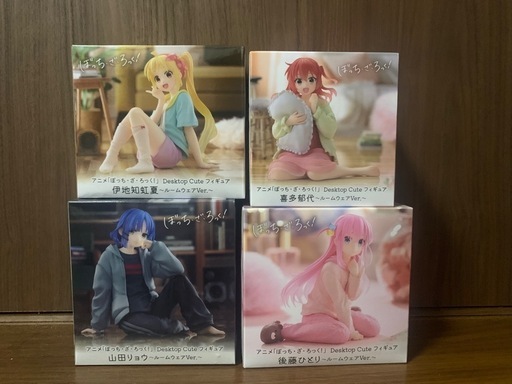 ぼっち・ざ・ろっく！ Desktop Cute フィギュア 4個セット