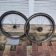 700c 自転車ホイール　ジャンク品　仏式　25c