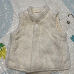 もこもこベスト　80cm