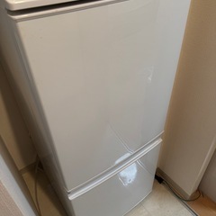 【美品】SHARP 冷蔵庫 SJ-D14D-W