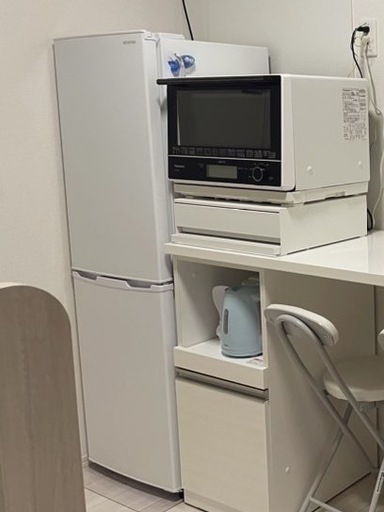 アイリスオーヤマ 2ドア 冷凍冷蔵庫 170L IRSD-17A 3段クリアケース 大容量170L冷凍室 2022年製 動作確認済み