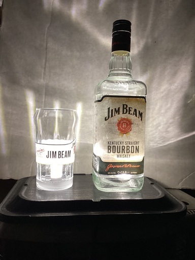 JIM BEAM  空き瓶利用のデスクライト