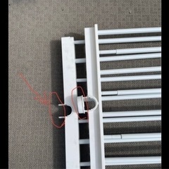 壁面ハンガーラック　突っ張り式の画像