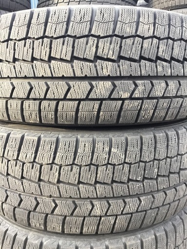30アルファード純正 AW バリ溝 235/50R18 ダンロップ スタッドレスタイヤ 4本セット