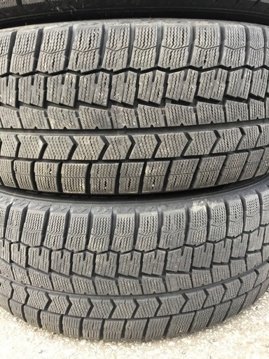 30アルファード純正 AW バリ溝 235/50R18 ダンロップ スタッドレスタイヤ 4本セット