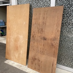 合板コンパネ板　1690mmと1800mmの２枚の画像