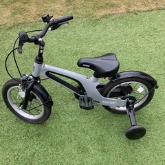 幼児用14インチ補助輪付き自転車