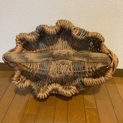 お話中★インテリア用カゴ【今週末まで】の画像