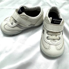 ミキハウス ベビーシューズ ベビースニーカー ホワイト 14.0