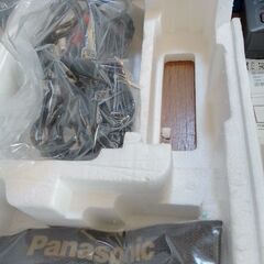 パナソニック　ビデオカメラ用カセットアダプター部品セット　未使用　本体無し　経年保管品　の画像