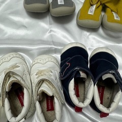 4点セット MIKIHOUSEミキハウス　ルームシューズ ファースト ベビーシューズの画像