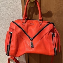 ディーゼル LE-ZIPPER レザー 2WAYバッグ
