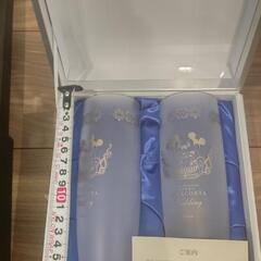 【新品未使用】ディズニーペアグラス　ミラコスタ　東京ディズニーランドの画像