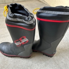 安全靴 防水 黒色の画像