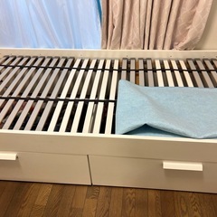 IKEA製シングルベッド