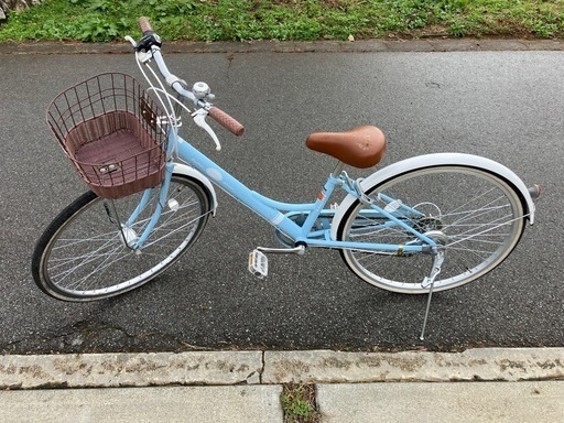 自転車　26インチ　ギアつき　小中学生向き