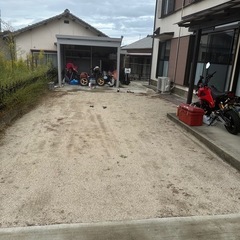 庭をコンクリートにして頂きたいです。