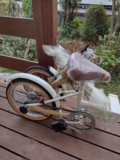 未開封新品　折りたたみ自転車　お譲りします!