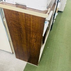 収納ラック スチール ロッカー 収納 プリンター台 オフィス 事務 ラック ラック オープンシェルフ 収納ラック オーディオラック 収納棚 ラック 木目調の画像