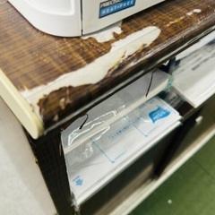 収納ラック スチール ロッカー 収納 プリンター台 オフィス 事務 ラック ラック オープンシェルフ 収納ラック オーディオラック 収納棚 ラック 木目調の画像