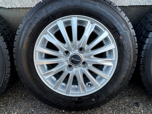 175/70R14 スタッドレスタイヤ ホイール 4本セット グッドイヤー アイスナビ7