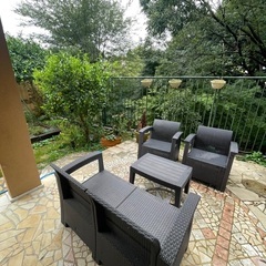 アウトドア　テーブルチェアセット