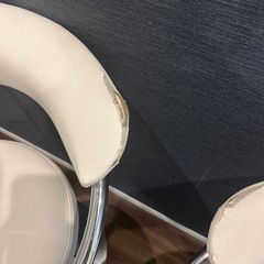 カウンターチェア2脚セットの画像