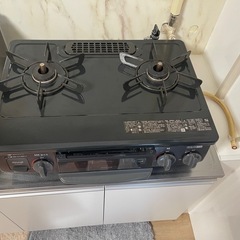 リンナイ ガステーブル 都市ガス13A用 CH35BKL 13A