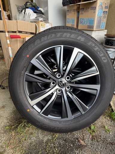 トヨタ純正80ハリアーGグレード納車外し美品