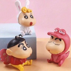 クレヨンしんちゃん　6個セット アニマル　動物の画像