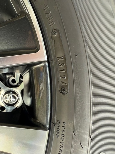 トヨタ純正80ハリアーGグレード納車外し美品