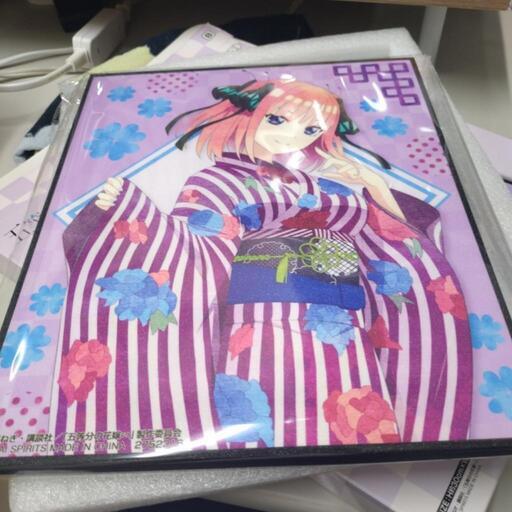 五等分の花嫁プレート