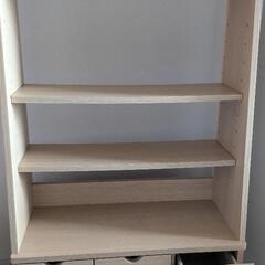 引き出し付き本棚