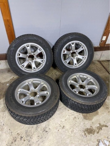 プラド 18インチ タイヤホイールセット スタッドレスタイヤ 265/60R18