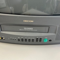 【ジャンク品につき無料】テレビデオの画像