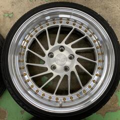 【タイヤホイールセット】BC FORGED MLE  + NITTO(ﾆｯﾄｰ） NT555 G2　4本の画像