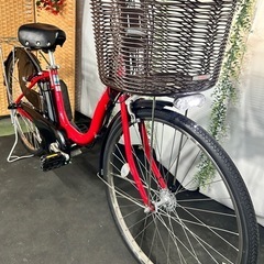No.268 ヤマハ 電動アシスト自転車 PAS ナチュラL 26型 内装3段変速 PM26NL整備済み の画像