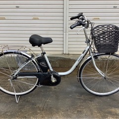 パナソニック新機種電動アシスト自転車vivinx26インチシルバーアルミボディー パナソニック新機種電動アシスト自転車vivinx26インチシルバーアルミ