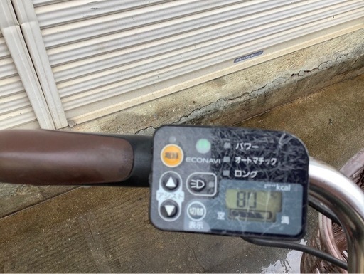 505  パナソニック新機種電動アシスト自転車viviDX26インチレッドボディー