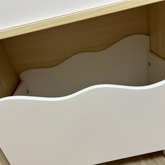 ニトリ　本棚　キッズシェルフ　キッズ収納の画像