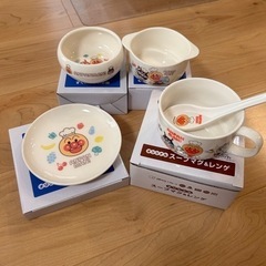 アンパンマン 食器4点セット