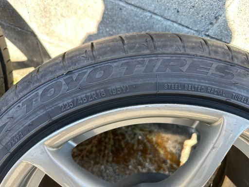 希少品】ニッサン R34 GT-R V-SpecII 純正 18in 9J +30