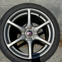 BNR34 スカイライン GT-R GTR 純正 18インチ ホイール 9J+30 5穴 PCD114.3 34GTR R34 ドリケツ の画像