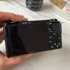 ミラーレス一眼SONYα  ZV-E10の画像