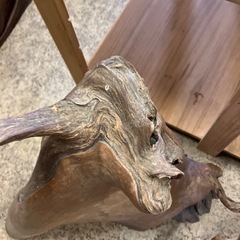 木製オブジェの画像