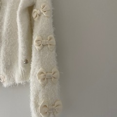 メゾピアノ　キッズM カーディガンの画像